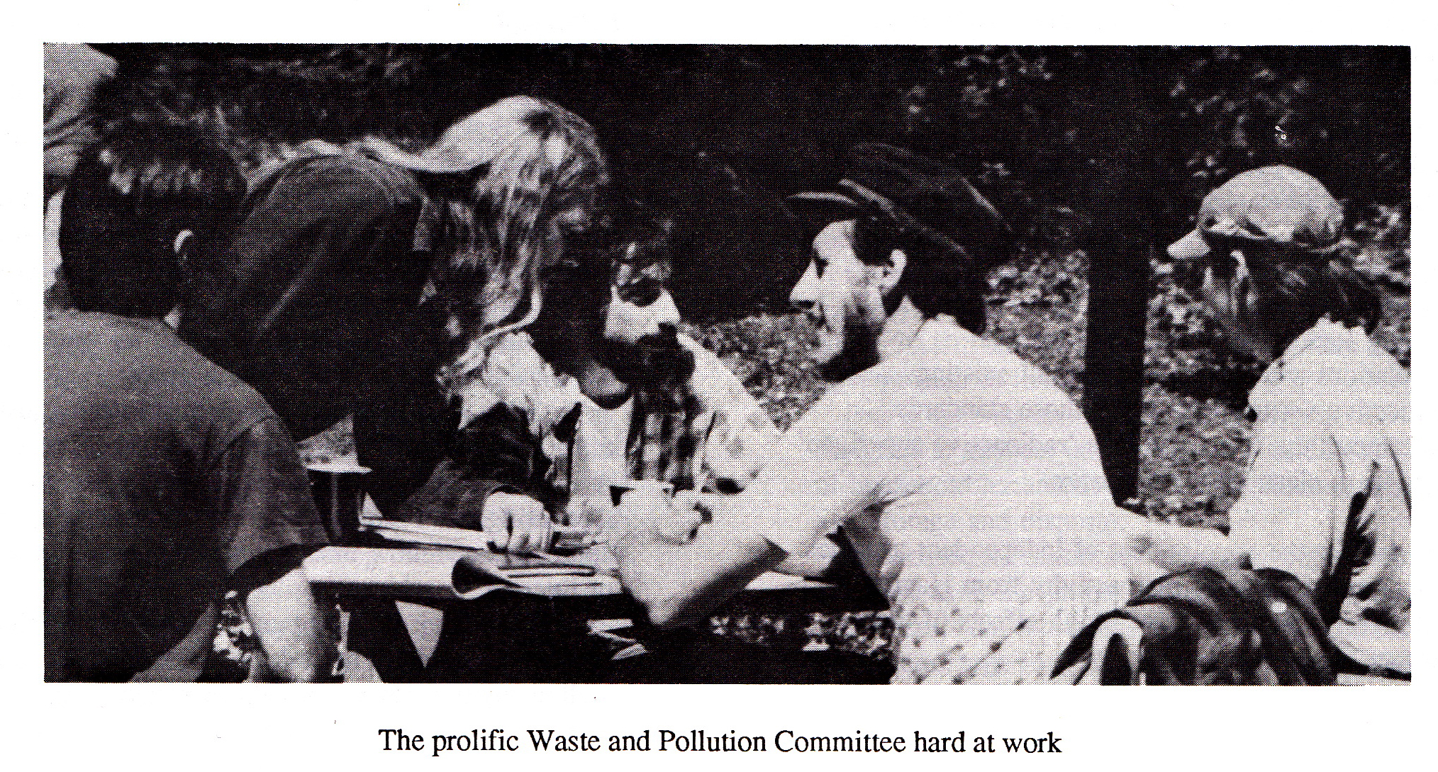 The prolific Waste and Pollution Committee hard at work