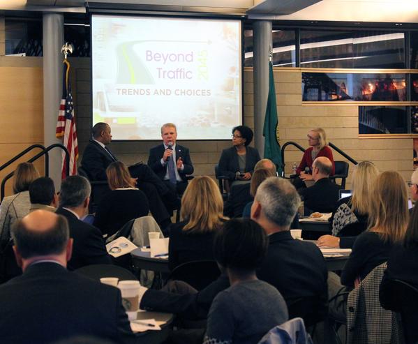The Seattle forum was part of a larger tour to hear from civic and community leaders aro to take our country #beyondtransit.