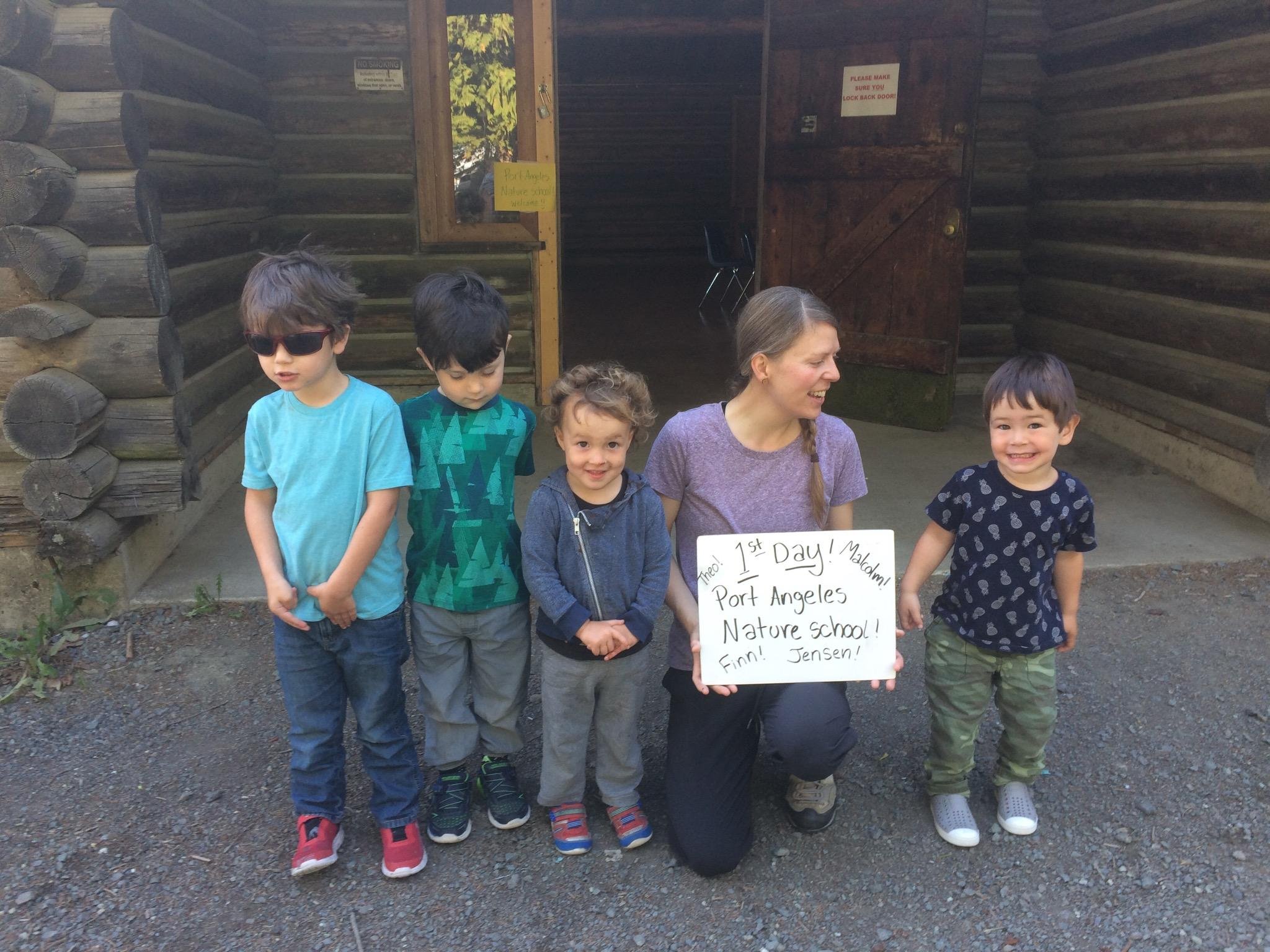 Port Angeles Nature School Day 1!