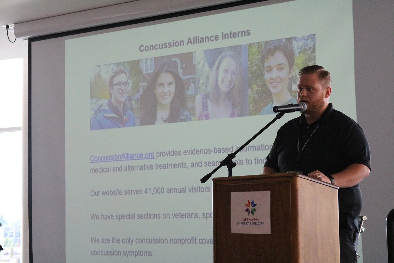  Concussion Alliance’s presentation on their very successful internship programs - educating future medical workers and writers on concussion diagnosis, recovery, and protocols in Cascadia and beyond. 