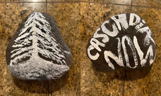 Rock art found on a Salish Sea beach!