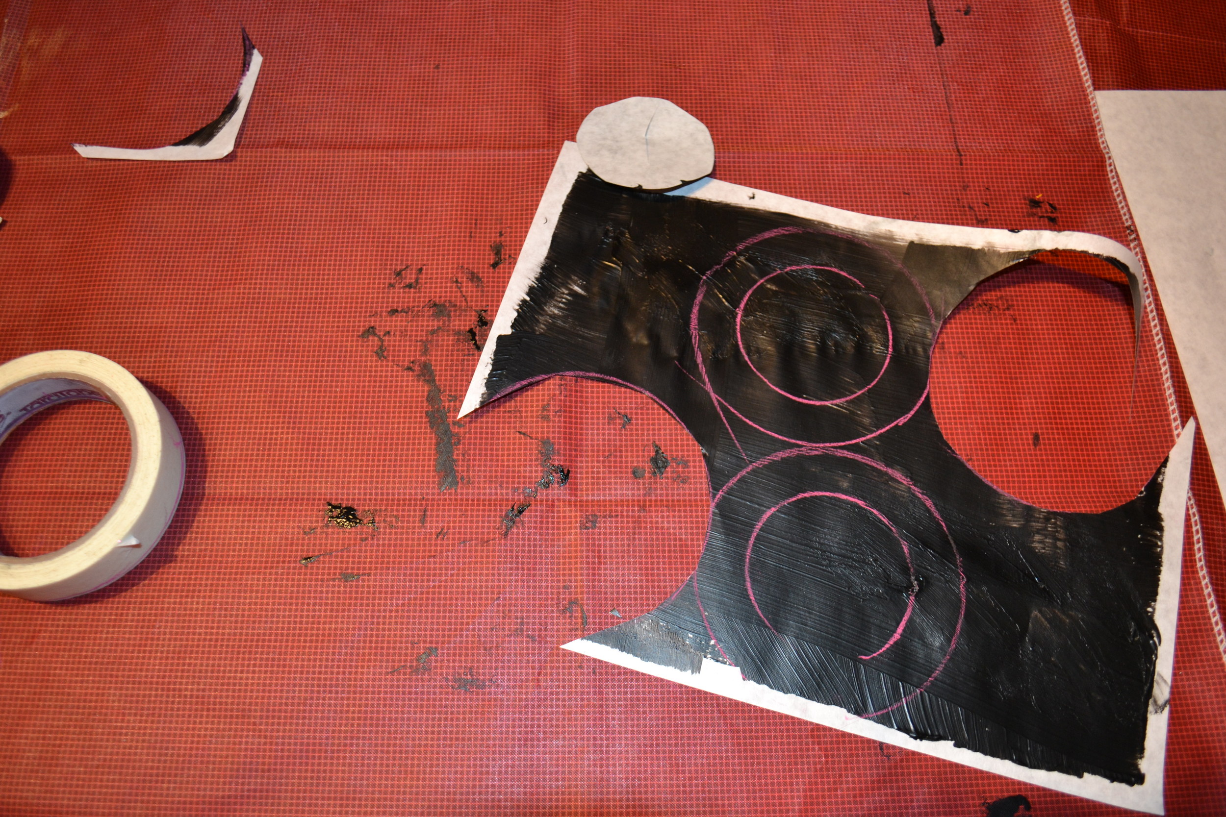  creating ' Porcelaine de Limoges' mixed media    ----------  