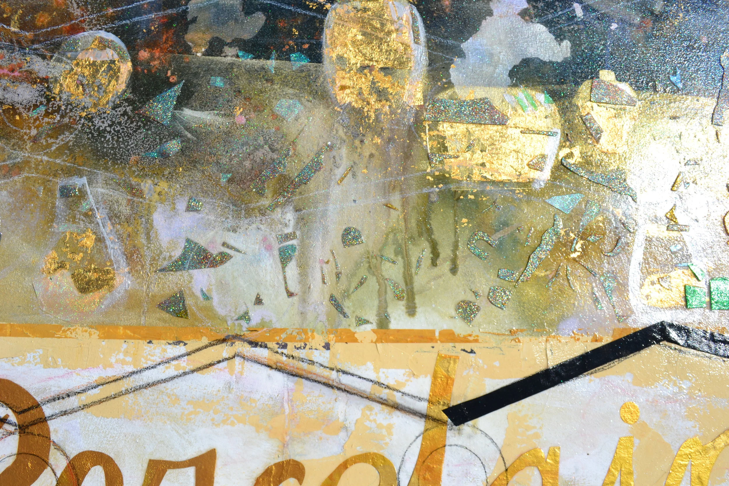  creating ' Porceliane de limoges' mixed media  