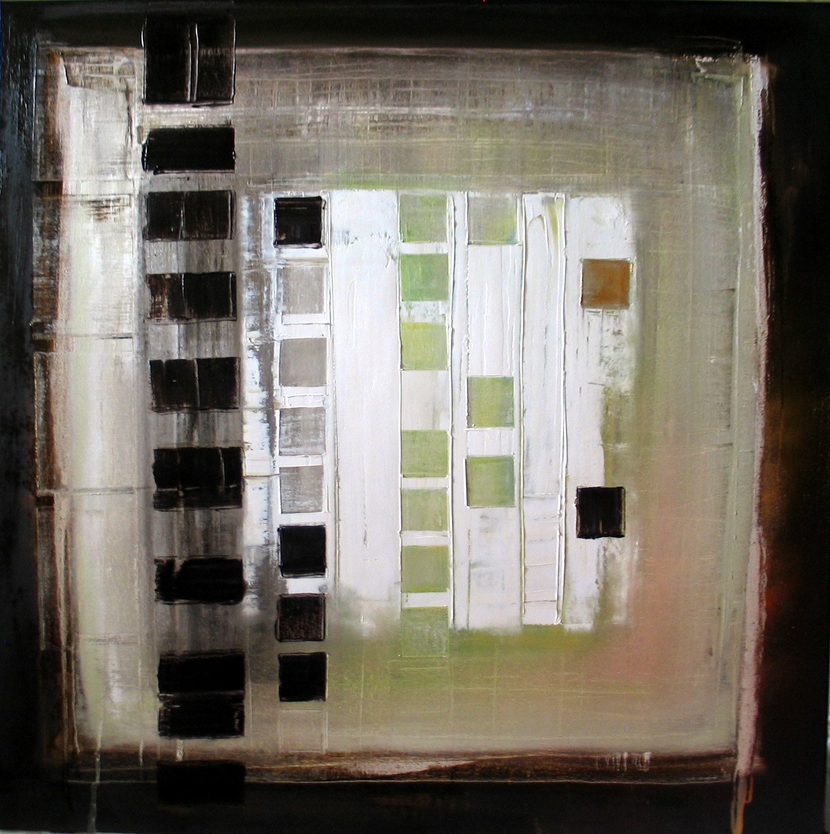 SOLD   Danielle Bartlette   Grindlay Street  , 2008  oil on canvas  36’’x36''   