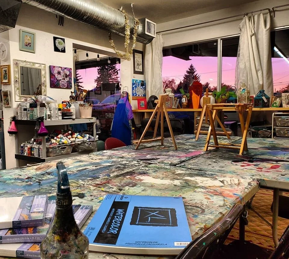 Neon Milkshake Art Studio
