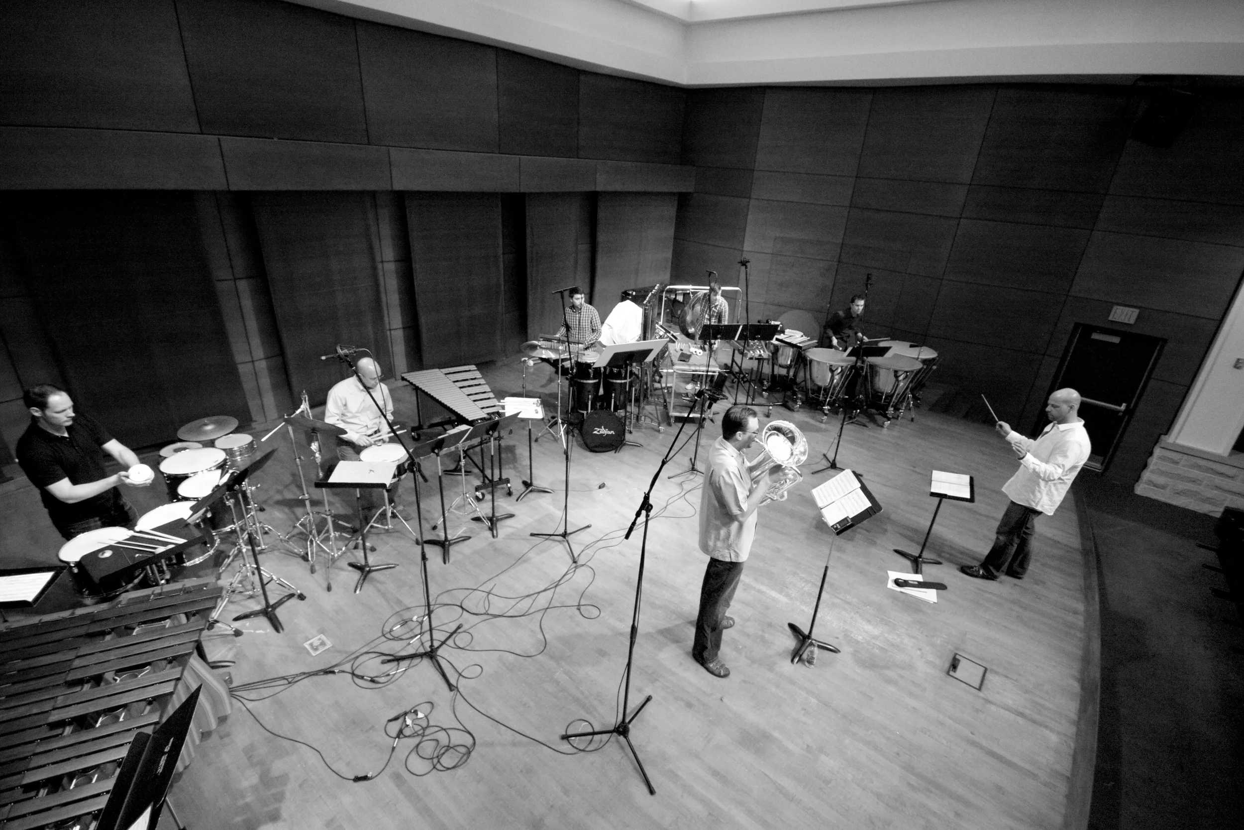Praxis recording session