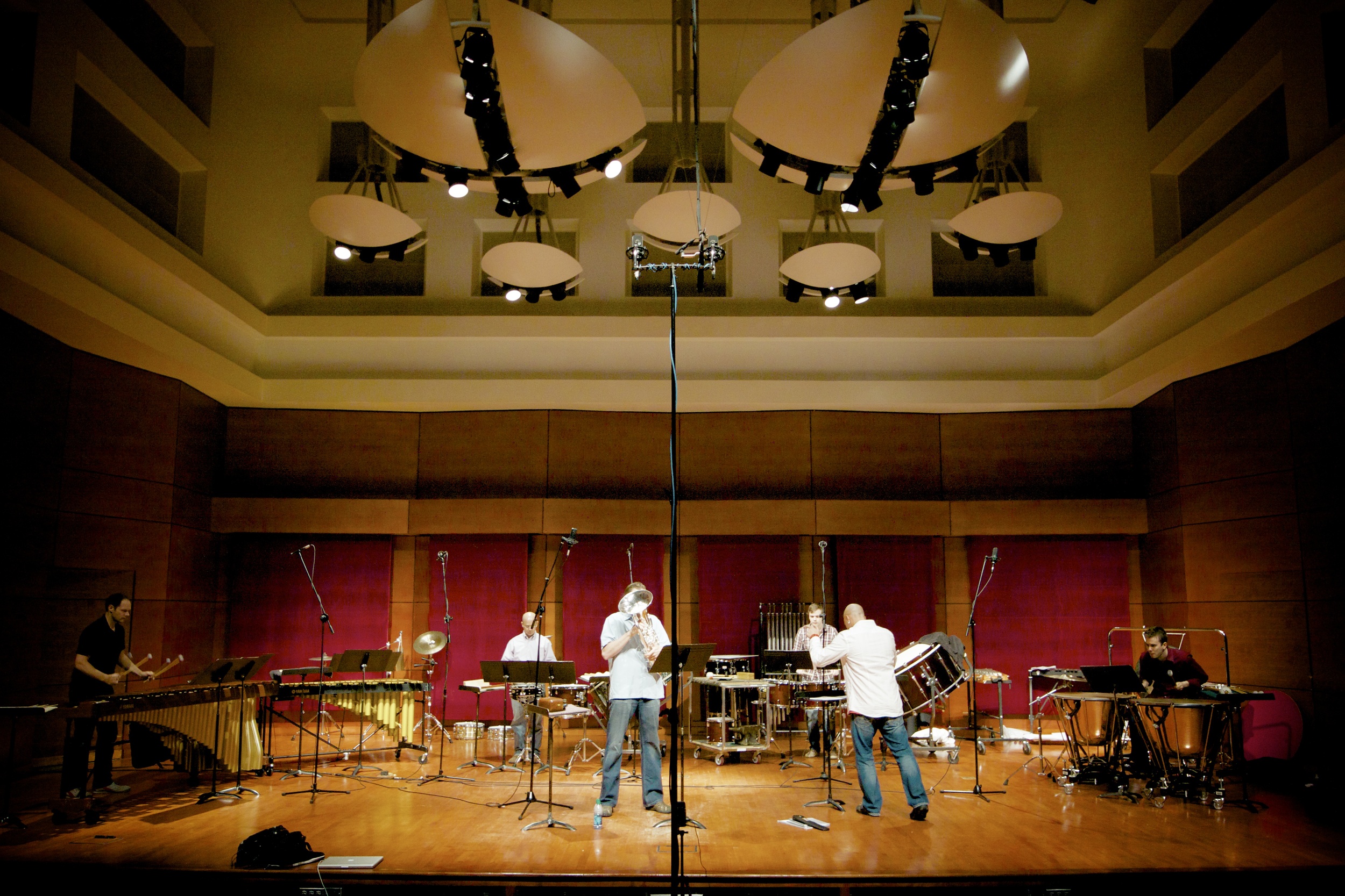 Praxis recording session