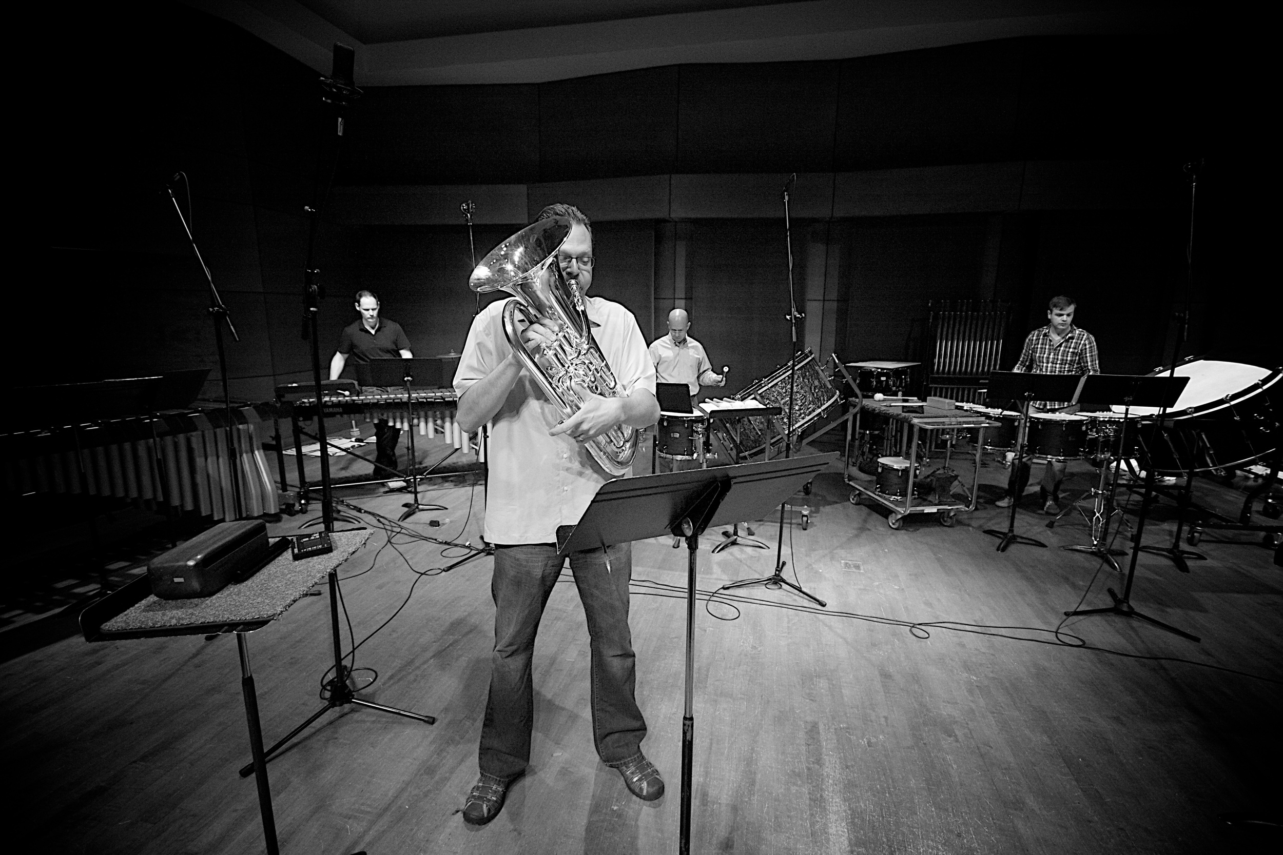 Praxis recording session