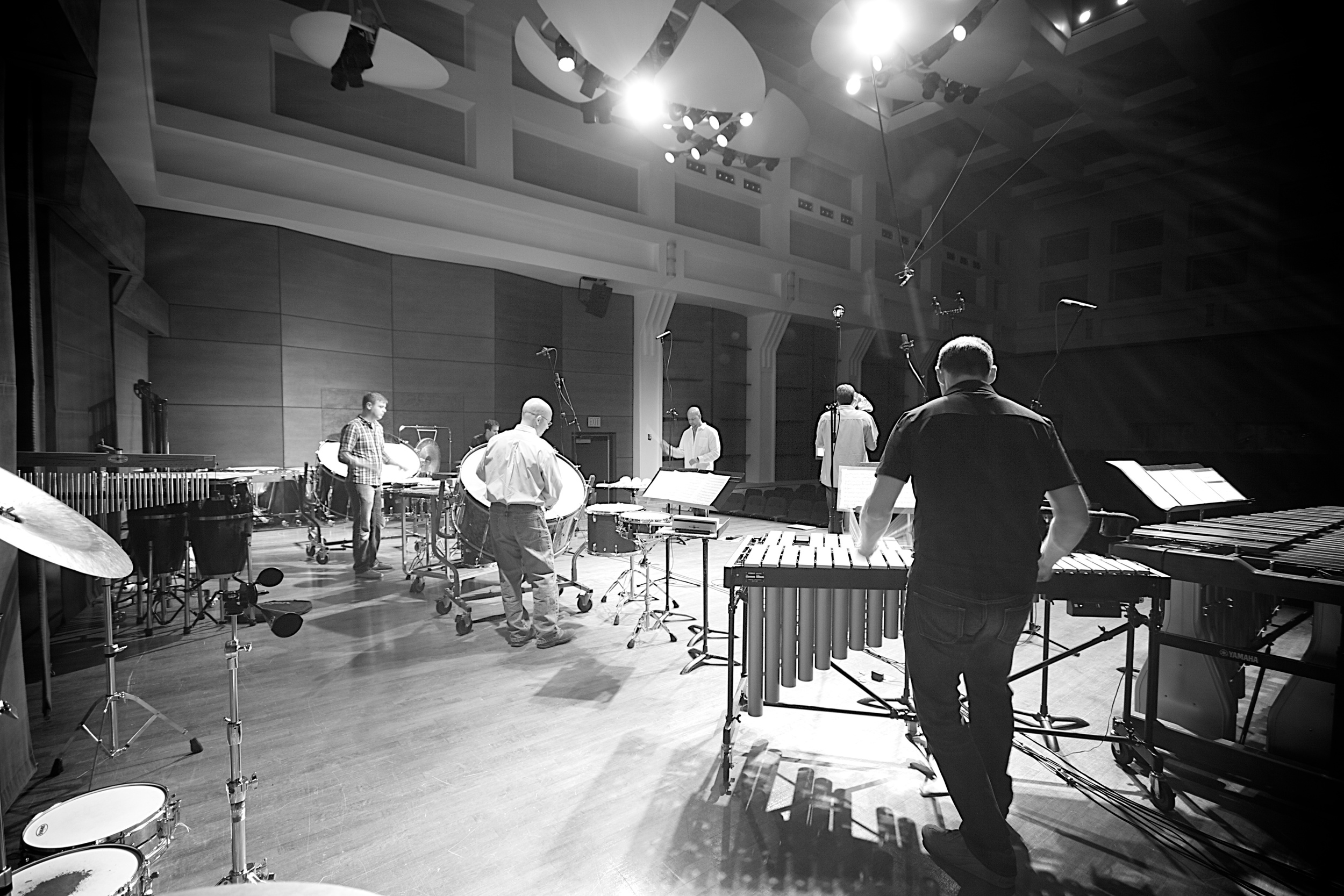 Praxis recording session