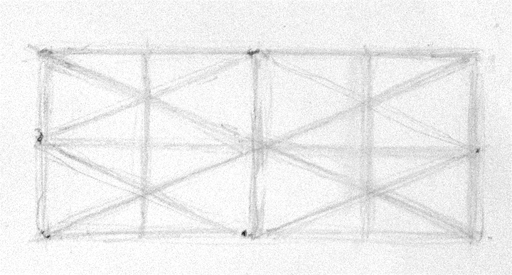 Grid to help transfer image into a drawing
