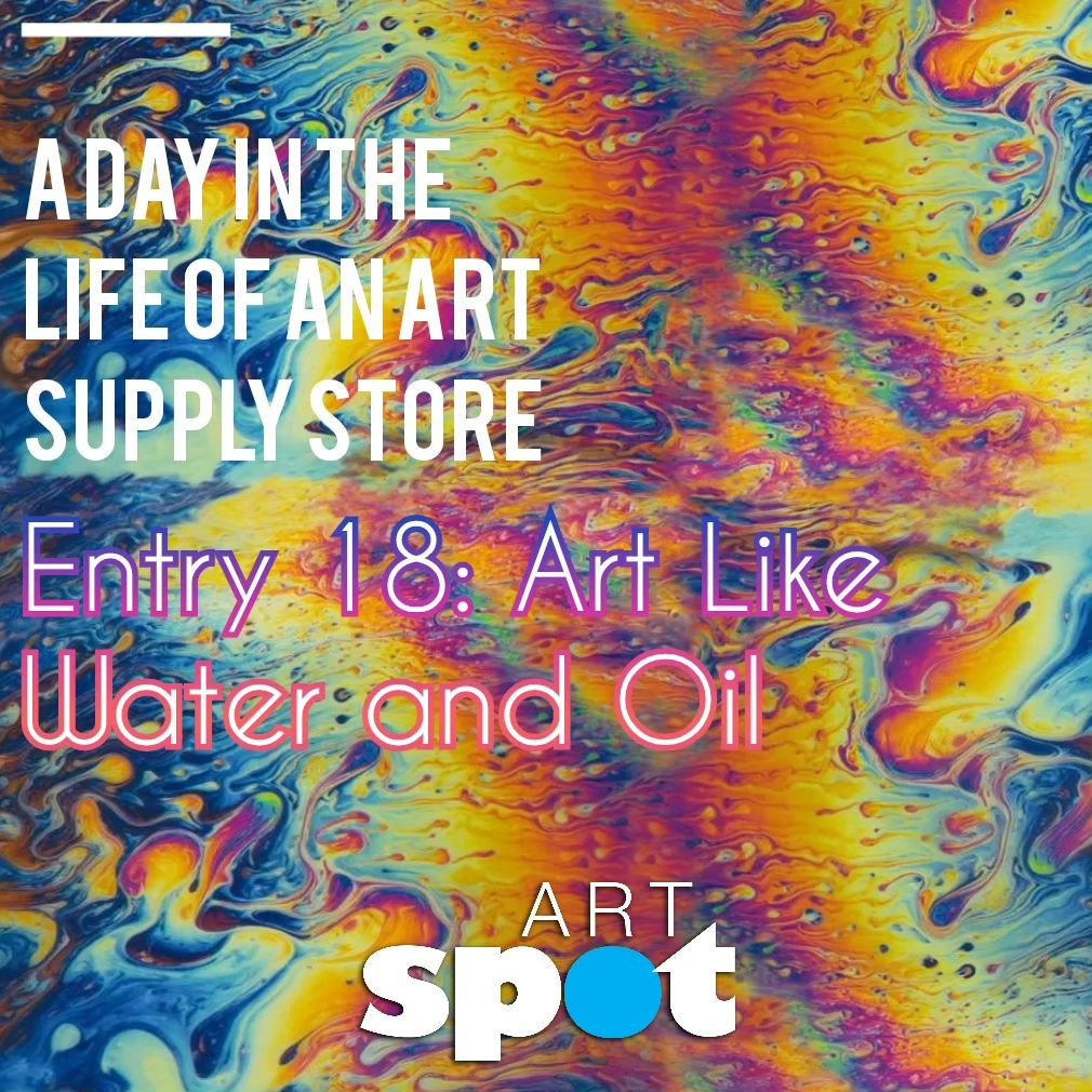 🌟NEW BLOG POST🌟 Entry 18 goes over some history and happenings with water soluable oil paints: where they're from, how they're similar to and different from traditional oils, and ARTspot's big plans for the near future!
.
.
.
#art #artspot #artspot