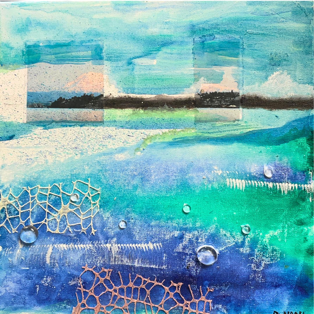 Paint & Sip: Abstract Acrylic Landscapes — ARTspot Edmonds