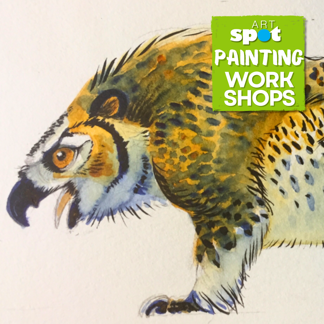 Watercolor Fundamentals with Jasper Hathaway - Series of 3 Wednesdays March 11, 18, & 25th 6pm -8 pm