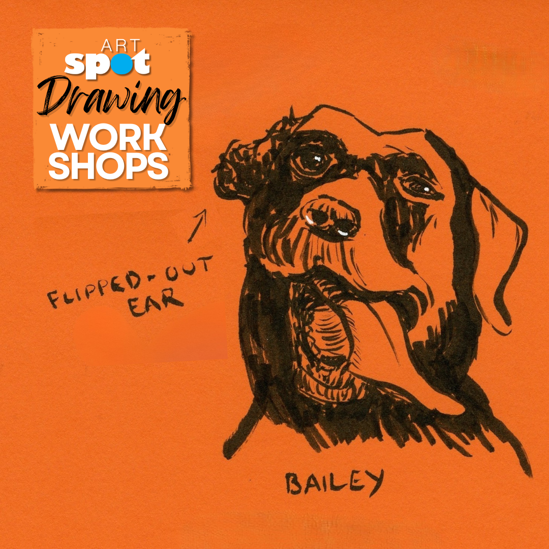 Pet Portraits in Brush Pen with Tina Koyama - April 12, 2026 4:30pm - 7:30pm