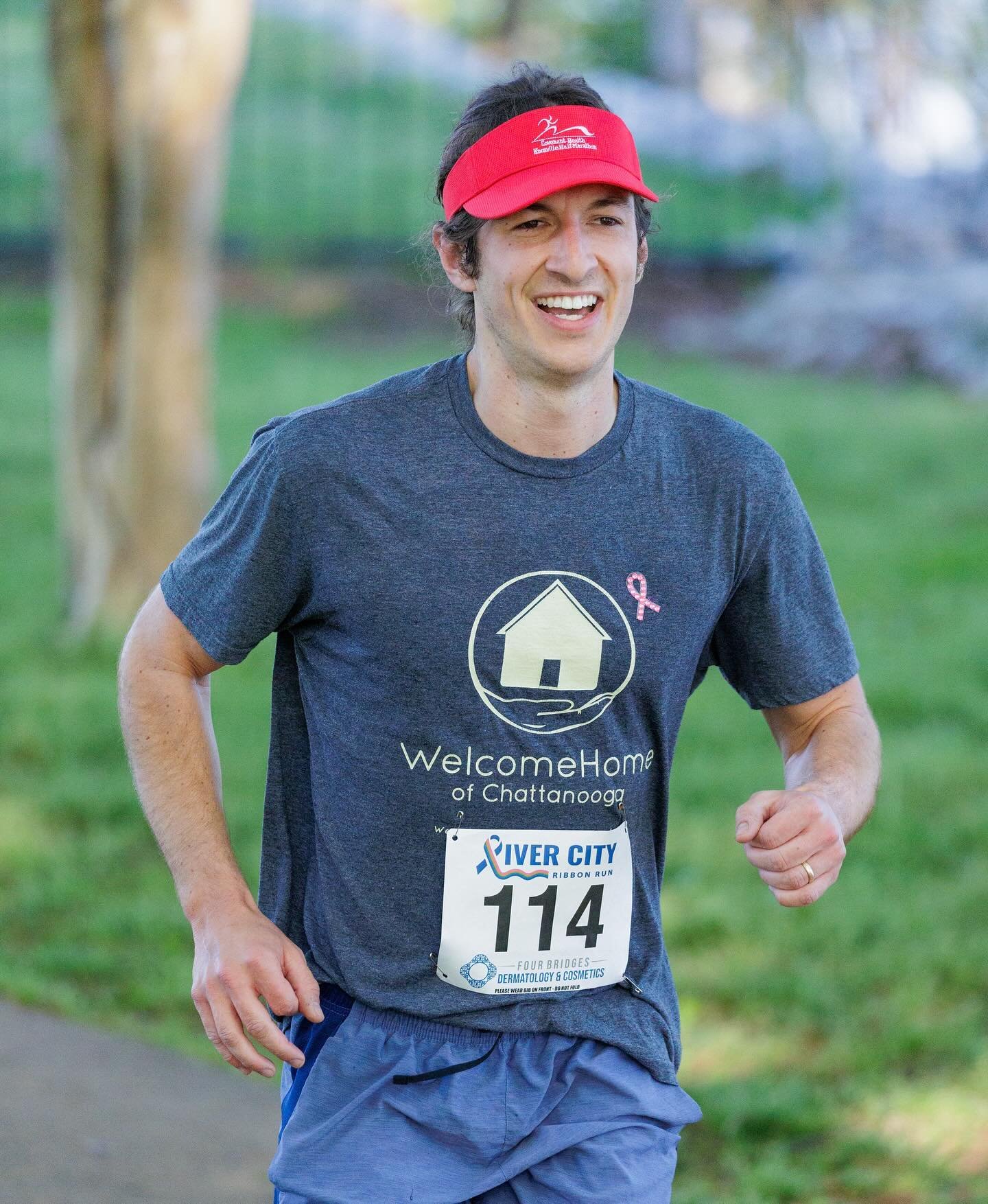 This is Matt, one of awesome volunteers. Not only does he give his time at Welcome Home, but he joined our team at the River City Ribbon Run last week to raise money and awareness for cancer through @chi_memorial_foundation. Matt is just one of many 