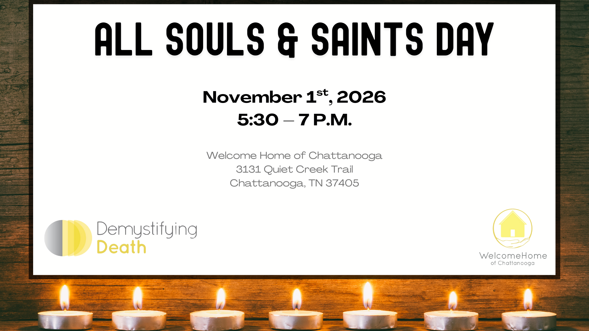 All Souls &amp; Saints Day