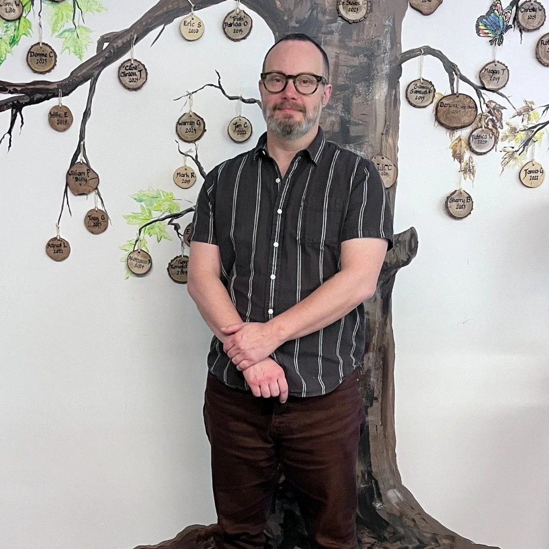 We are thrilled to introduce you to our new Social Worker, Jeff Vaden! 

A lifelong Nashville native, Jeff found himself looking toward Chattanooga in 2022 when the desire to own a home clashed with Nashville's real estate market. 

From 2011-2013, h