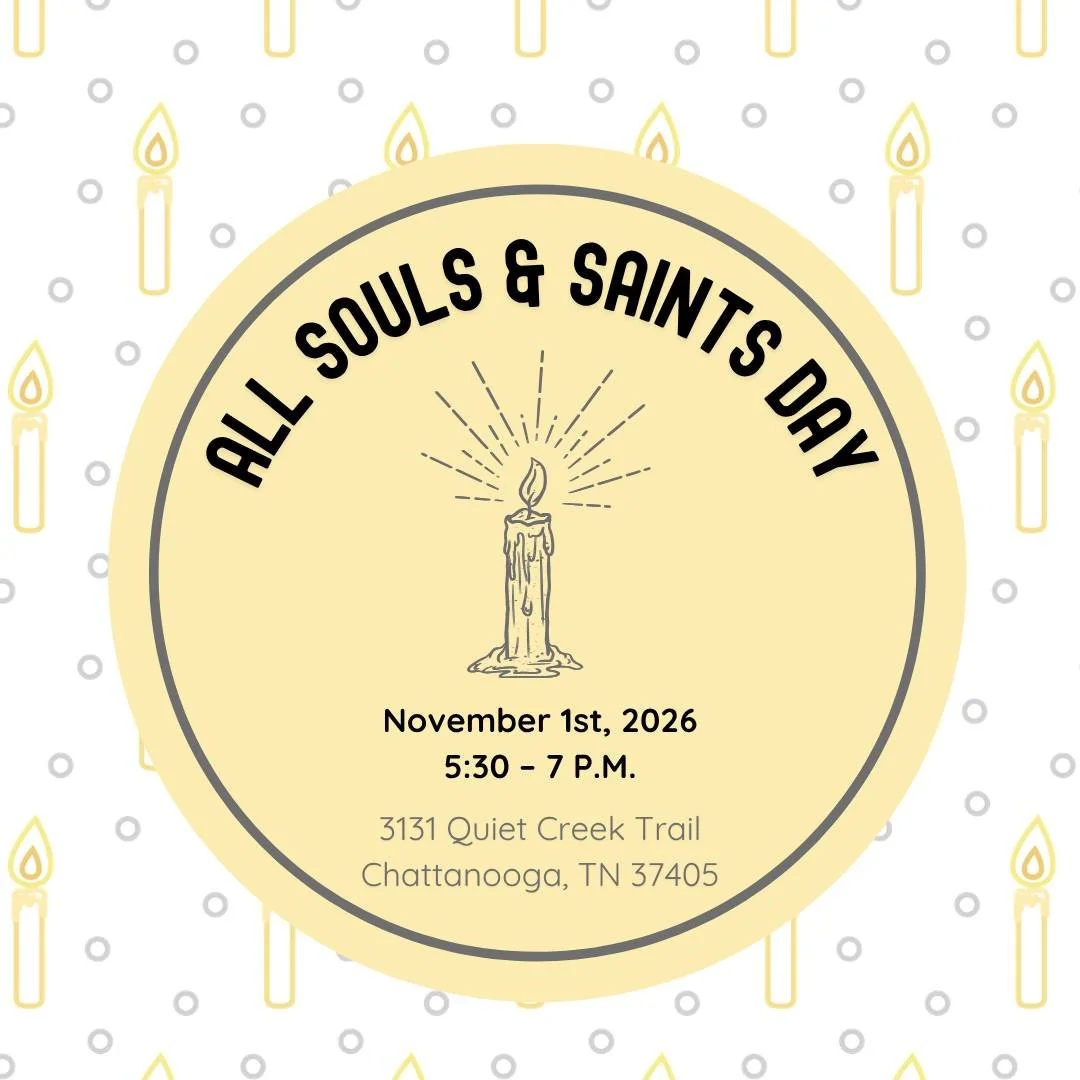 All Saints Day is November 1st and All Souls Day is observed on November 2nd. 

Join us Sunday, November 1st, as we honor all souls of Welcome Home and in our community. This is a day where we will meet each other and remember the beautiful people wh