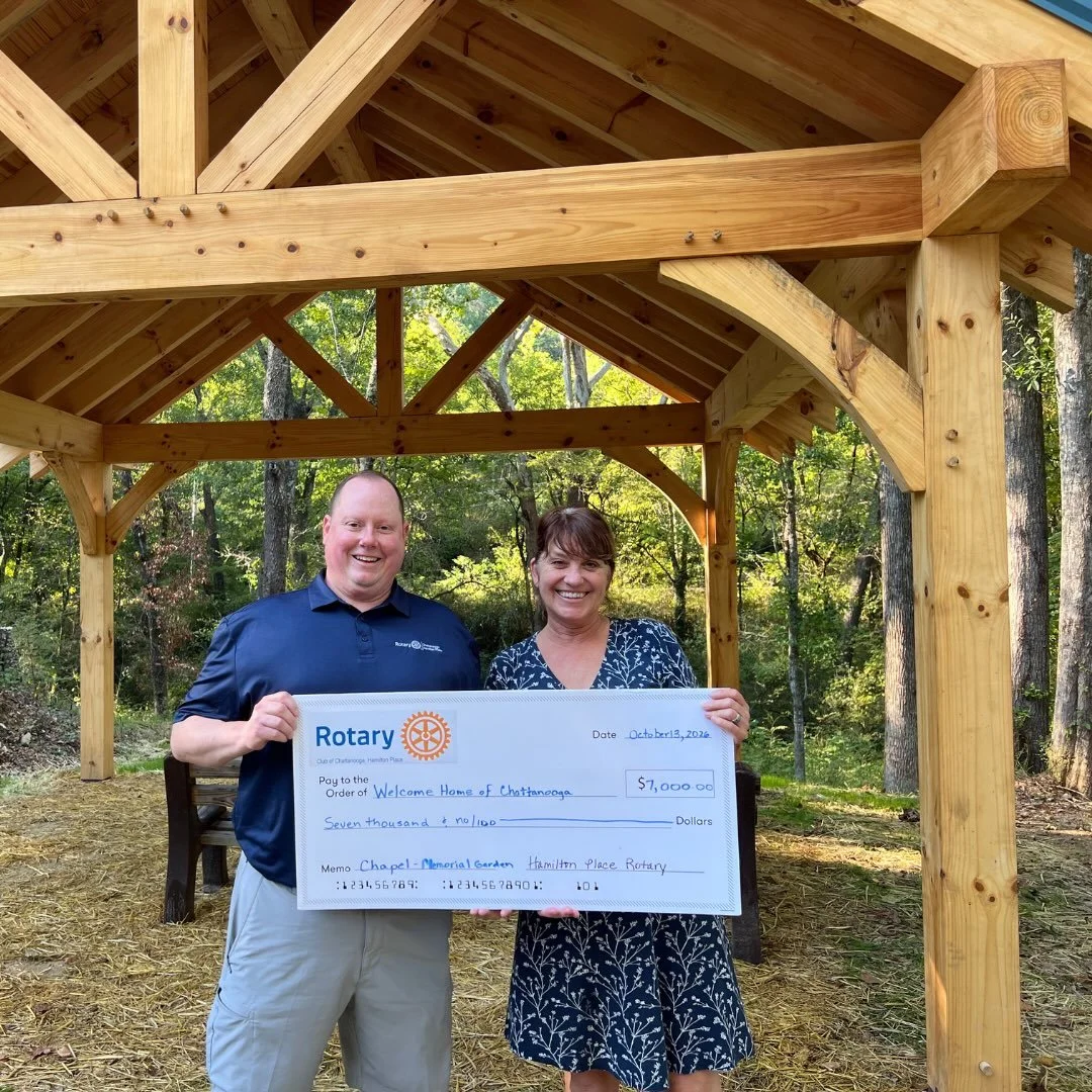 For years, we&rsquo;ve dreamed of this moment. And thanks to the support of the The Rotary Club of Chattanooga Hamilton Place and help from Eagle Scout Troop 166 and other beloved community members, that dream became a reality this weekend.

Together