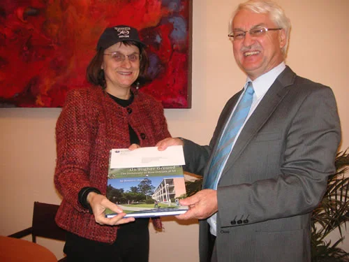 Roberta Maierhofer and Guenter Bischof. Photo: Doris Knasar.