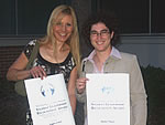 Sandra Scherl (left), Marion Wieser