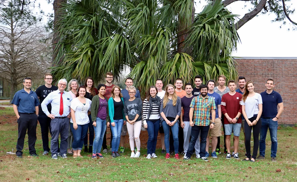 Students and Faculty at Center Austria, Spring 2017. Photo: Theresa Peischer