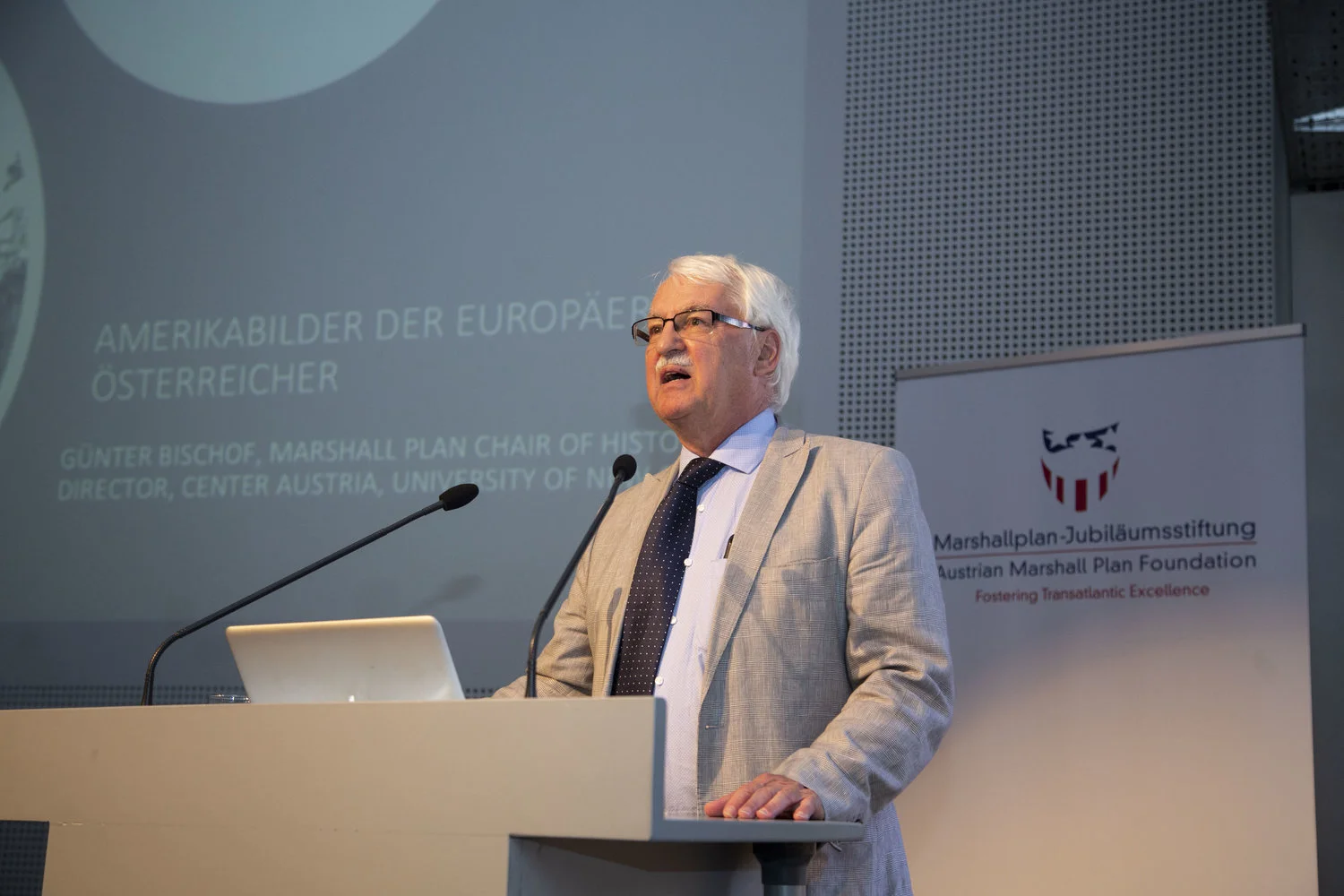 Professor Günter Bischof Photo courtesy of the Austrian Marshall Plan Foundation.