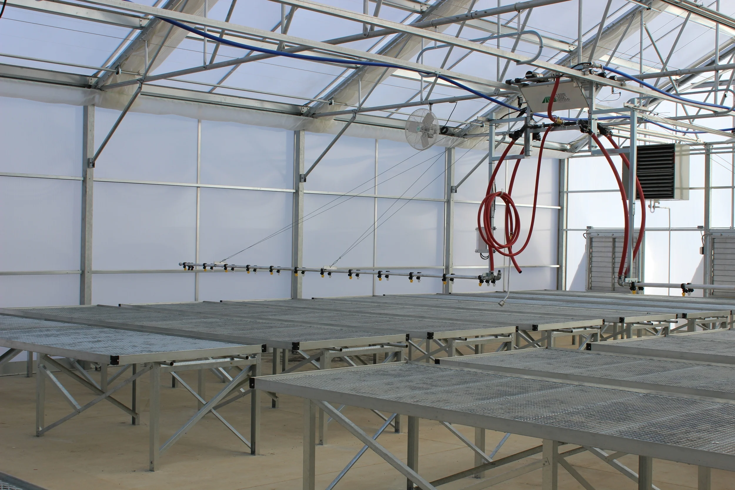 Greenhouse Boom Irrigation