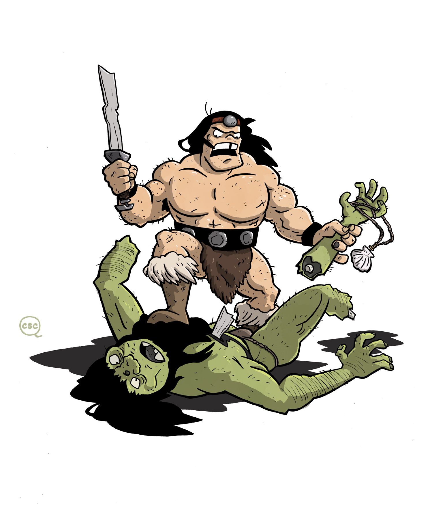 Matt Smith's "Barbarian Lord" Fan Art