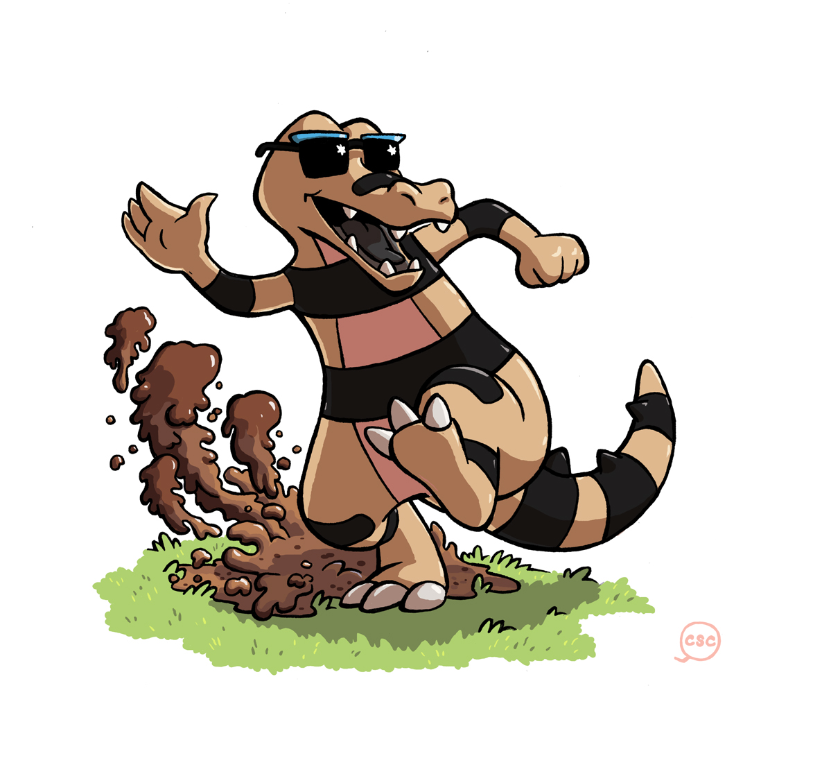 Krokorok, Pokemon Fan Art