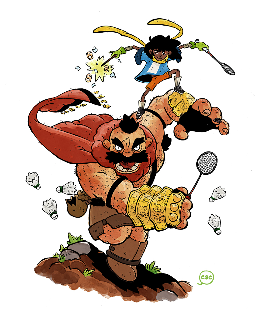 Sam Bosma's "Fantasy Sports" Fan Art