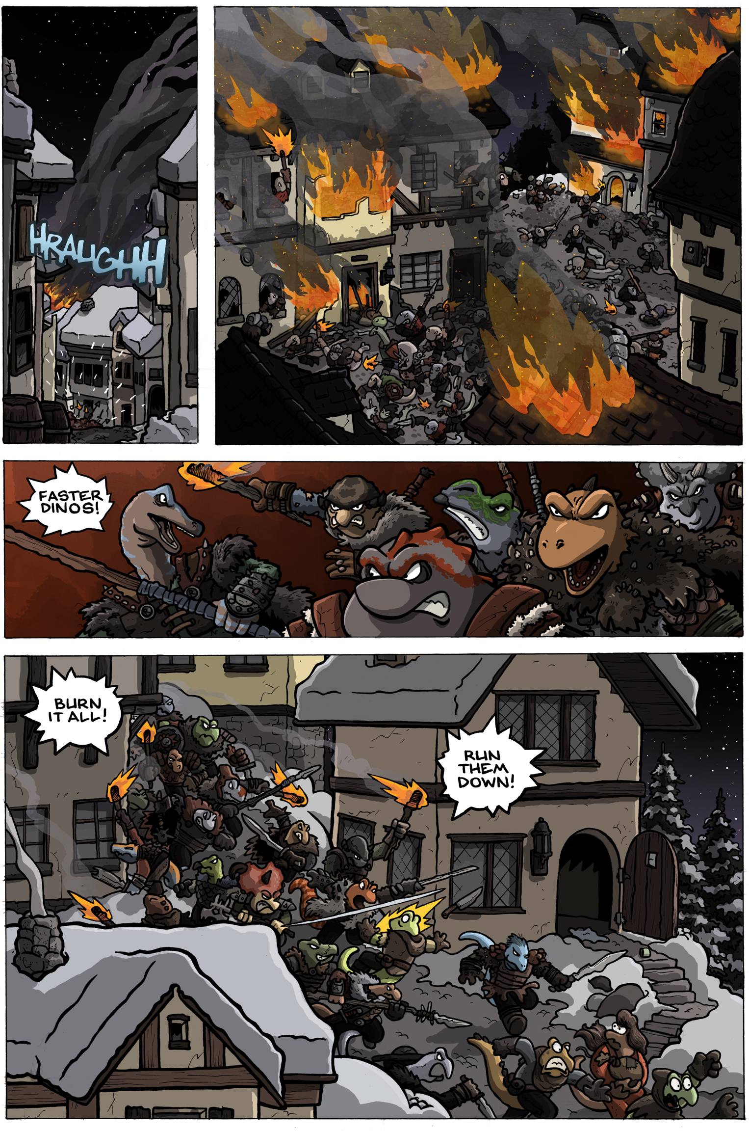To view the webcomic in full please visit: CharlieIronpaw.com