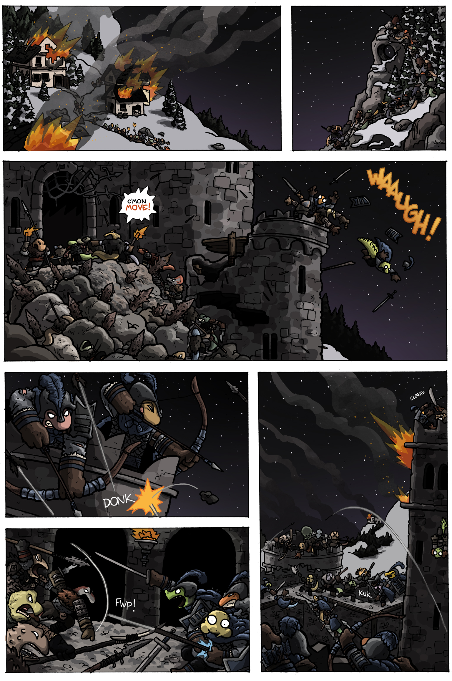 To view the webcomic in full please visit: CharlieIronpaw.com