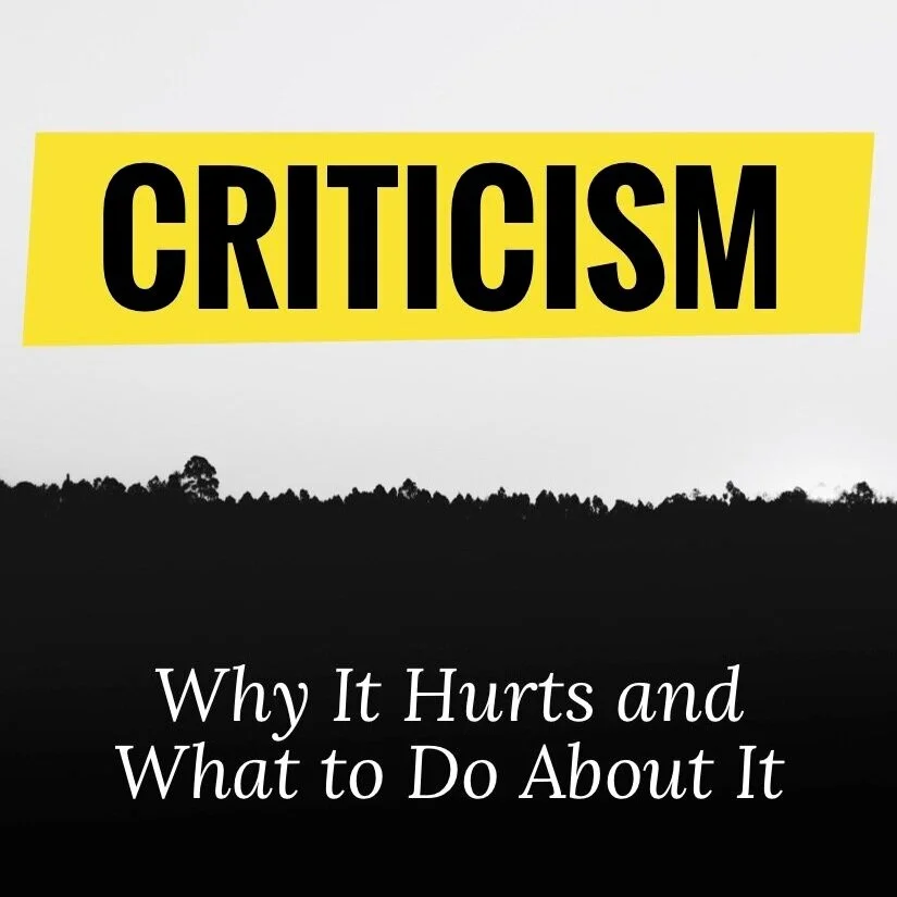 Criticism: Why It Hurts and What to Do About It (E-book)