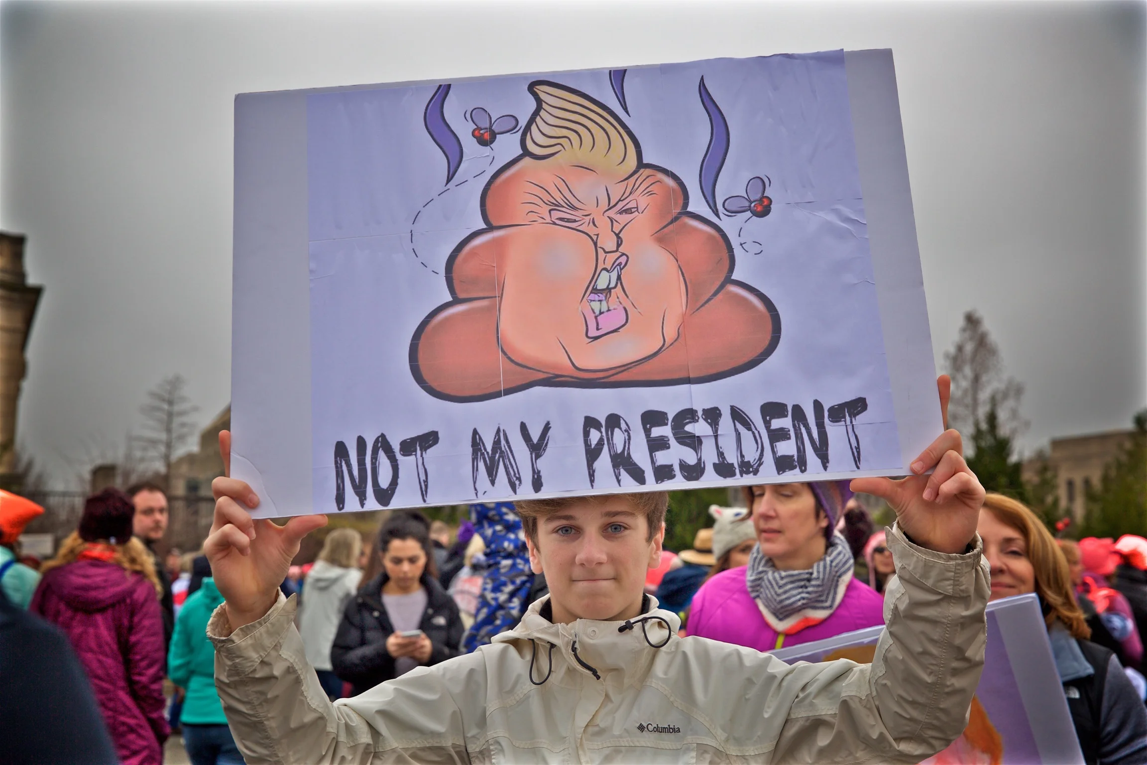 Not My President Protest Womens March Washington DC2017.jpg