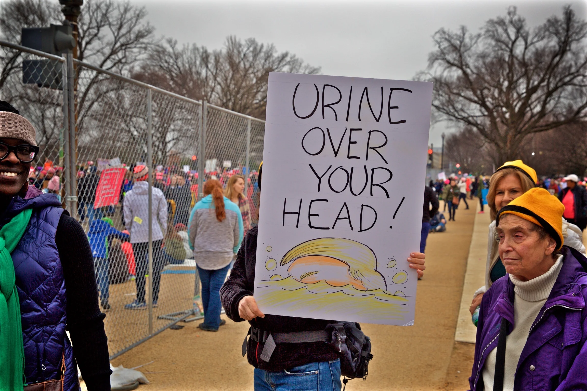 Urine Over Your Head Womens March Protest Washington DC2017.jpg