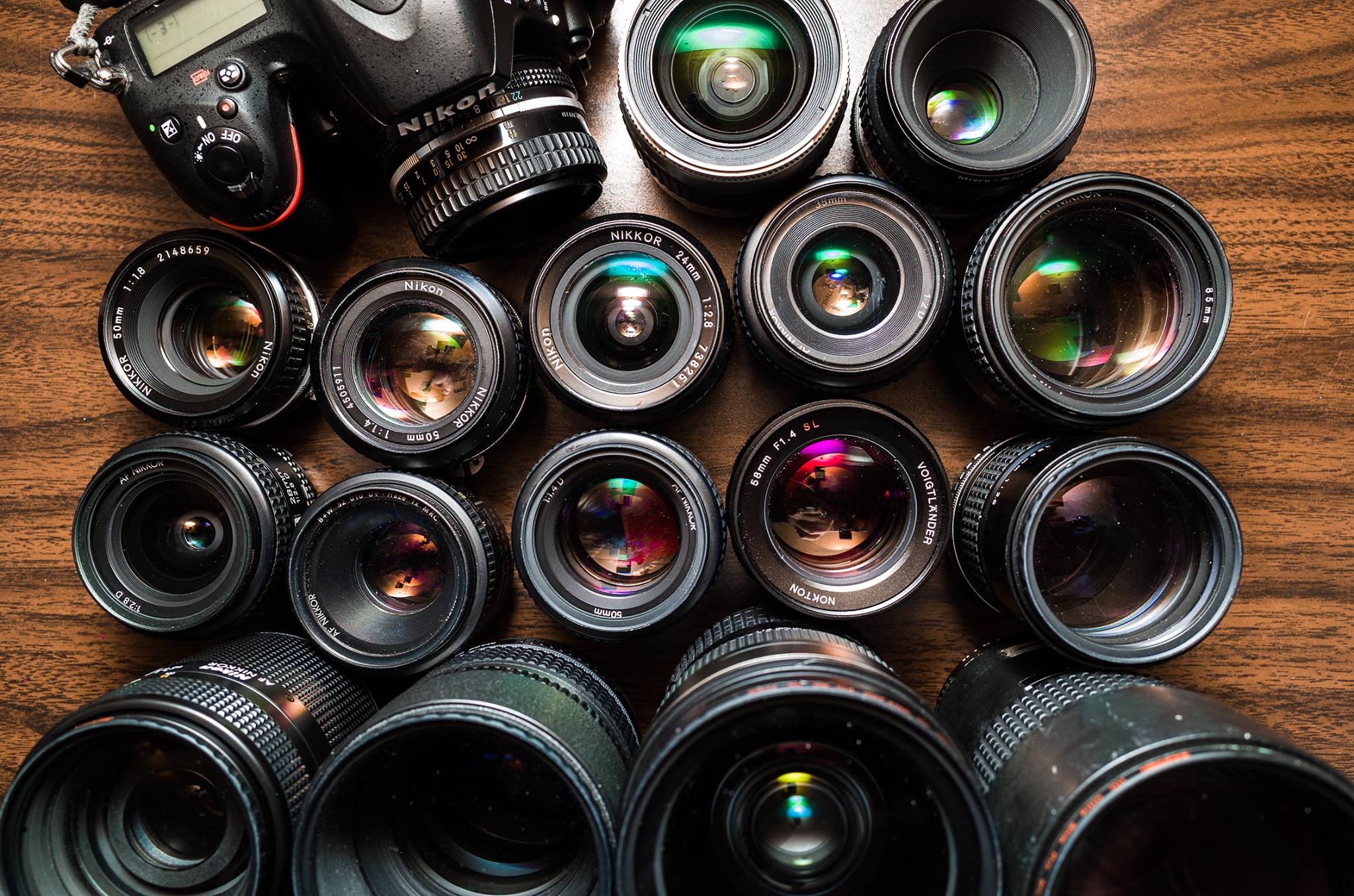 A shitton of lenses...