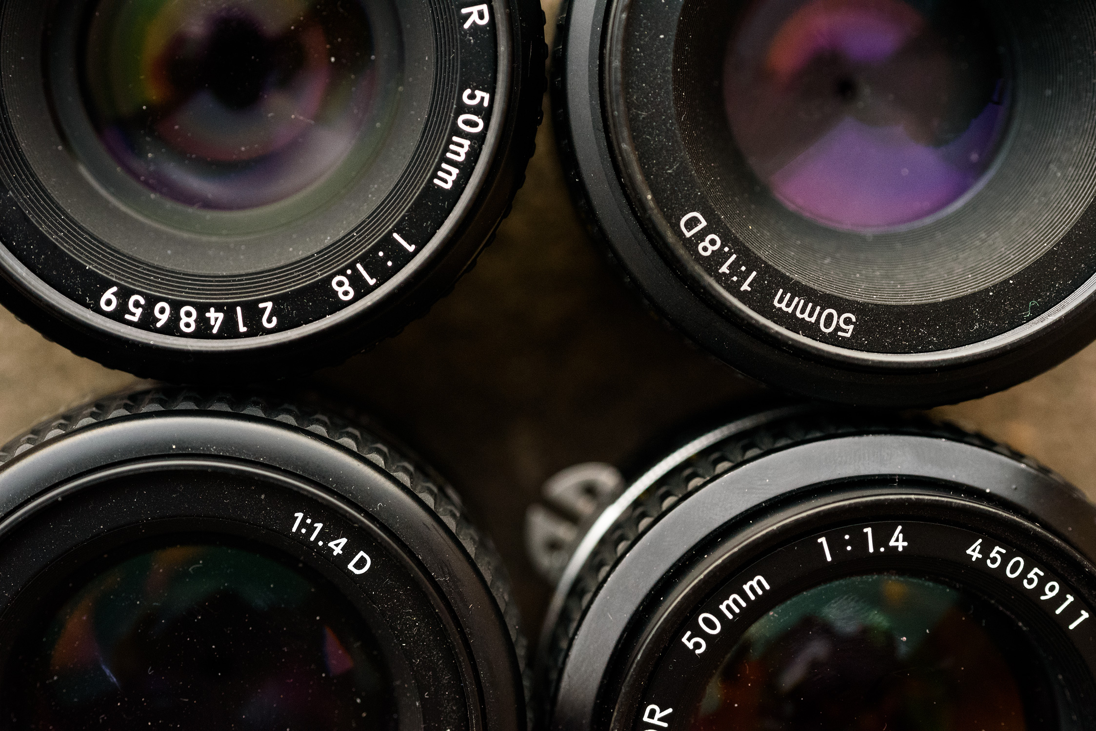 Yes I use my lenses a lot!
