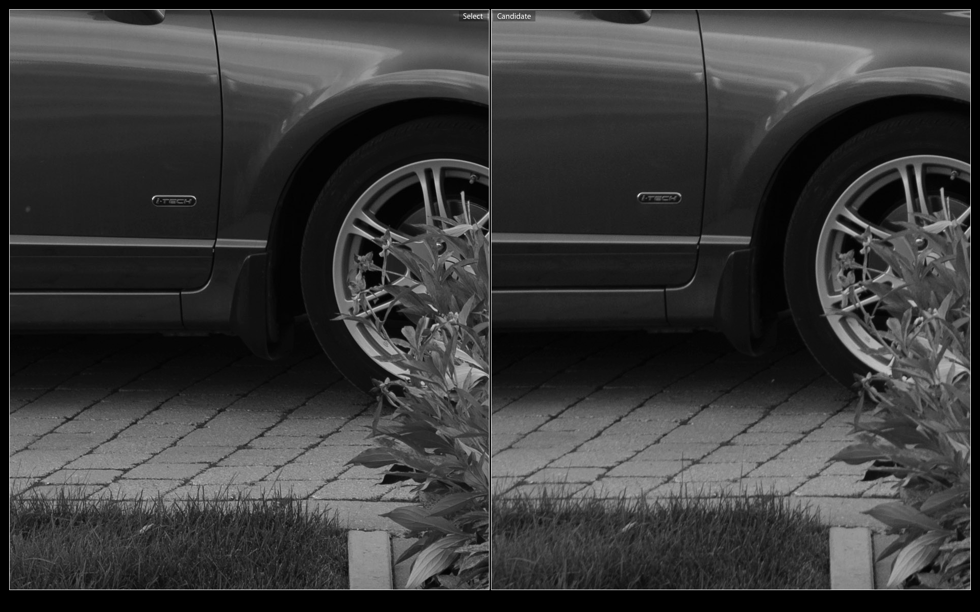 85D left, 24-85VR right