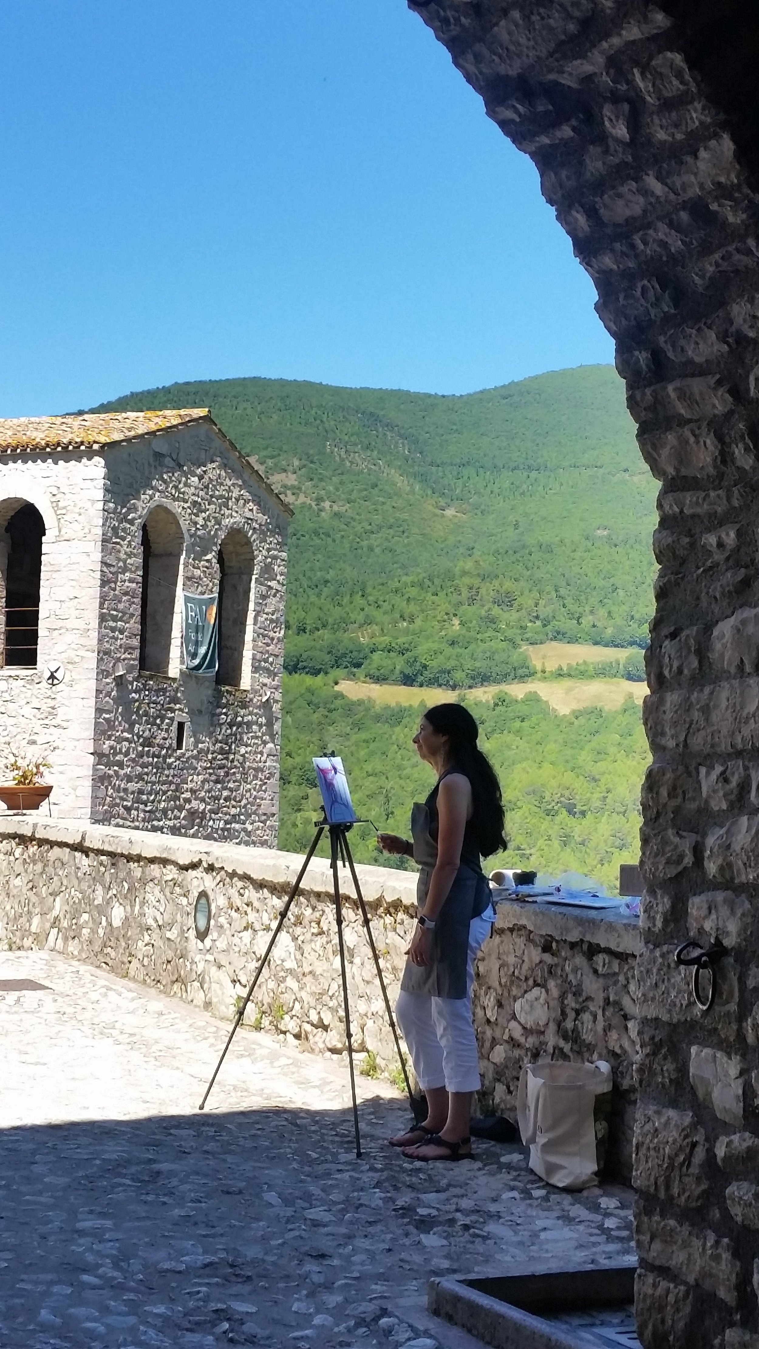 Italian Landscape Workshop at La Romita Art School