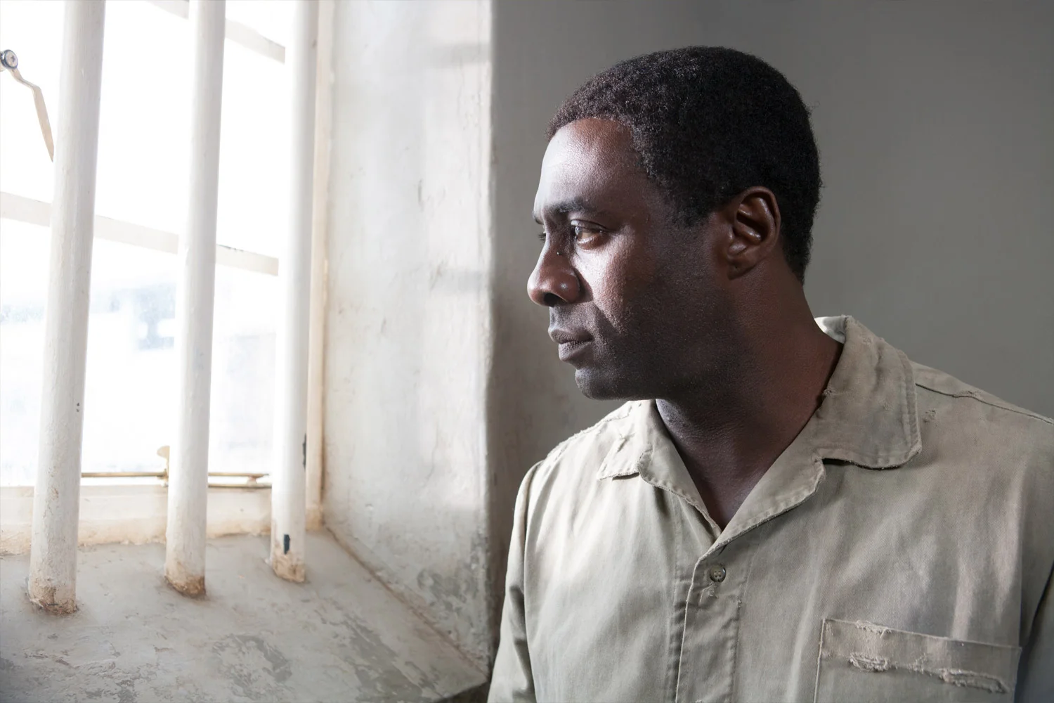 I dris Elba plays the father of South African freedom, with Naomie Harris as his impassioned wife in Justin Chadwick's epic biographical portrait.