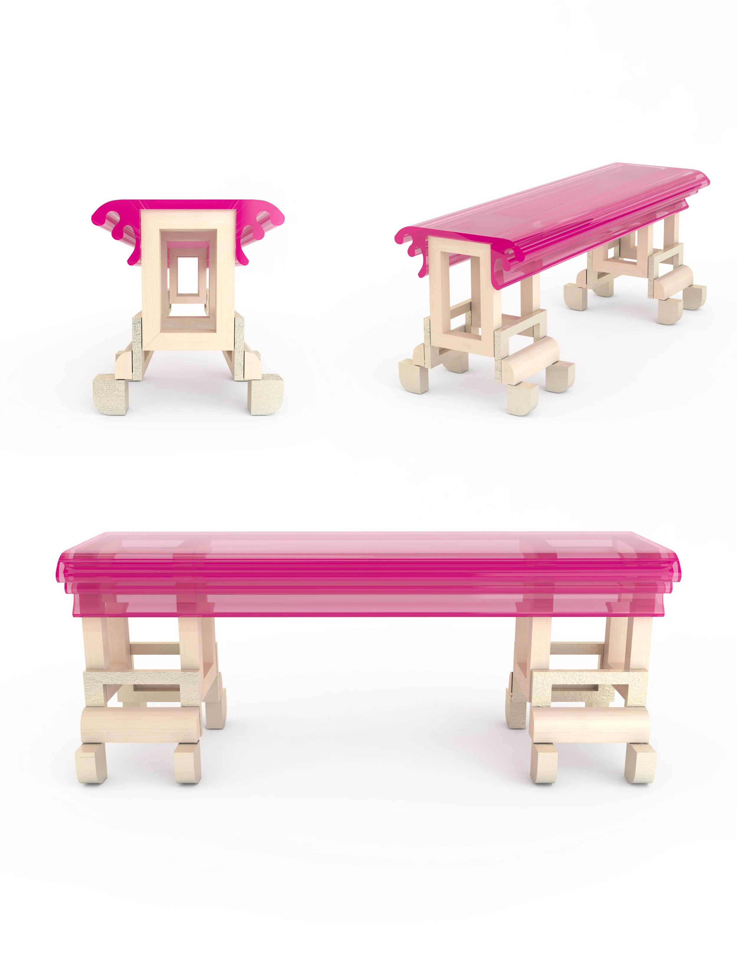 Table - 13 Bubblegum Bench or table.jpg