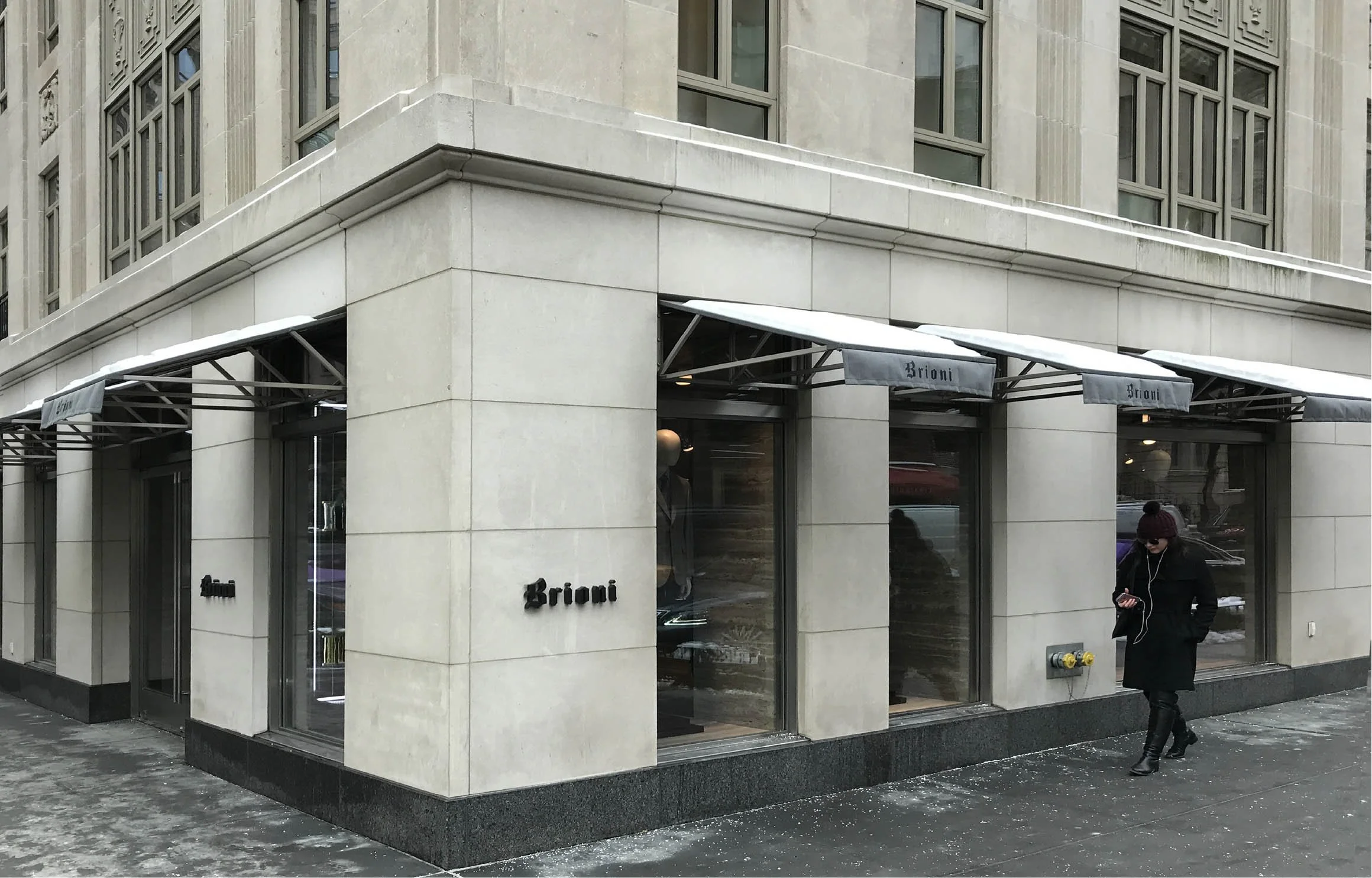 17 02 21 AGD - Presentation - Brioni - Madison Ave NYC