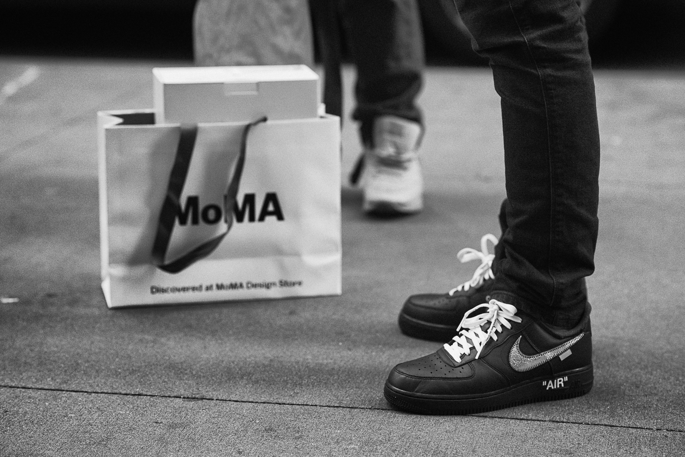 What people wore to the MoMA x Virgil Abloh Off-White Nike Air Force 1  Launch — Ricky Opaterny