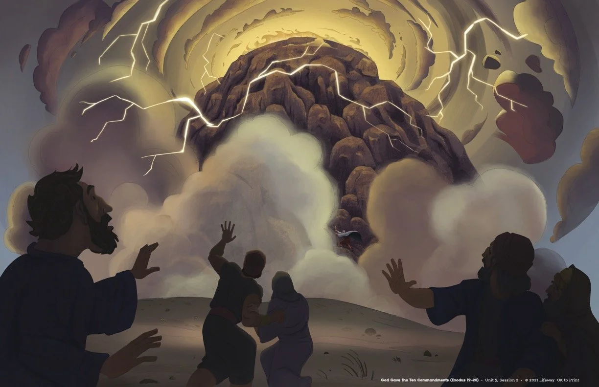 God Gave the Ten Commandments - Exodus 19–20