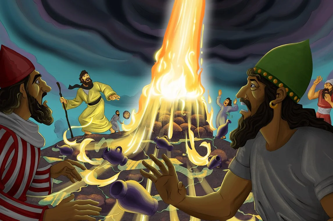 Elijah Served As A Prophet - 1 Kings 16-18