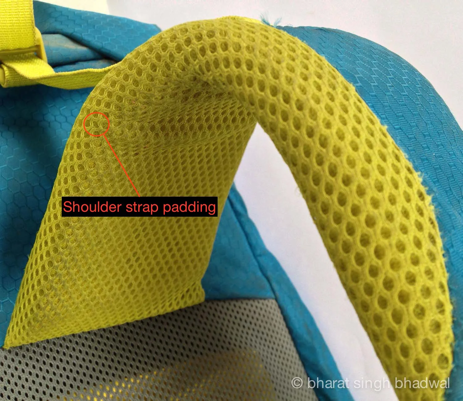 Shoulder strap padding