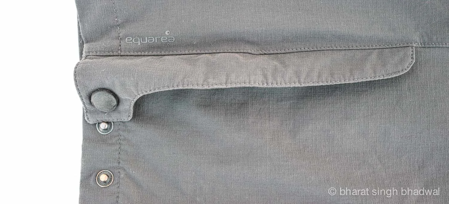 The controversial leg cuffs