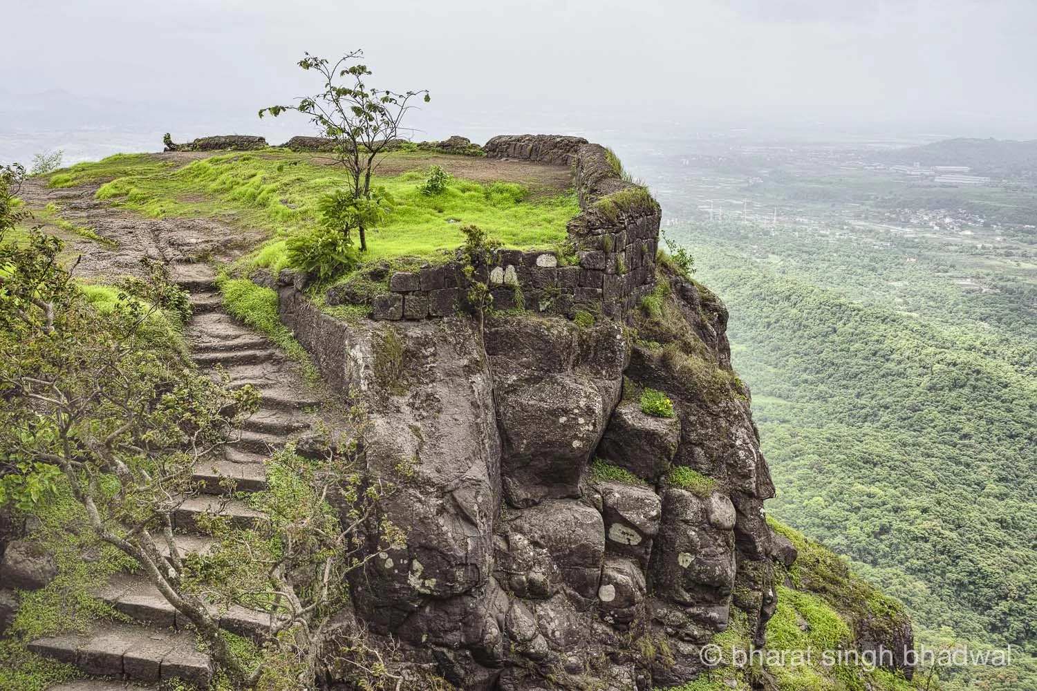 Karnala fort bastion