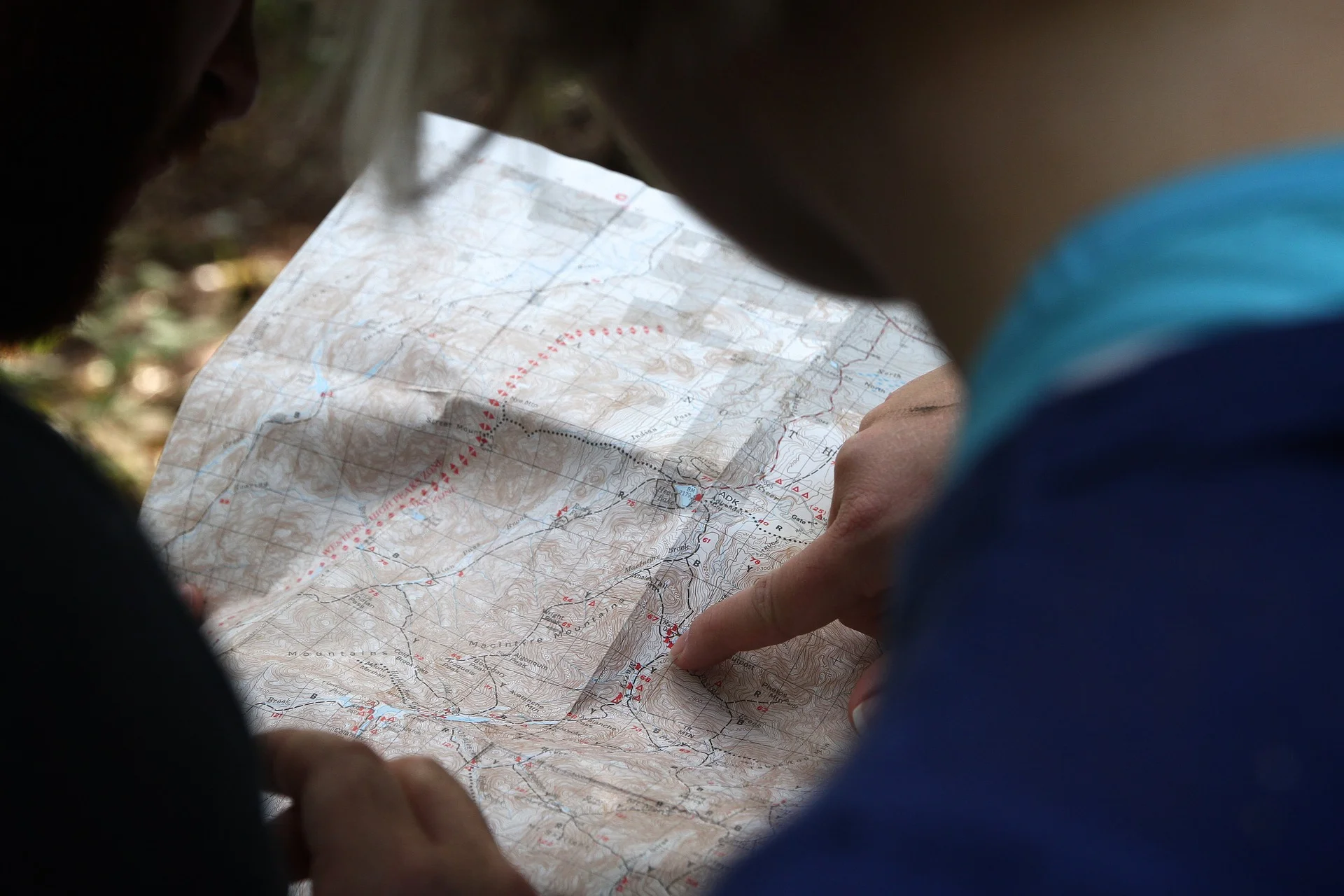 Learning to use a compass and paper maps may save your life one day.